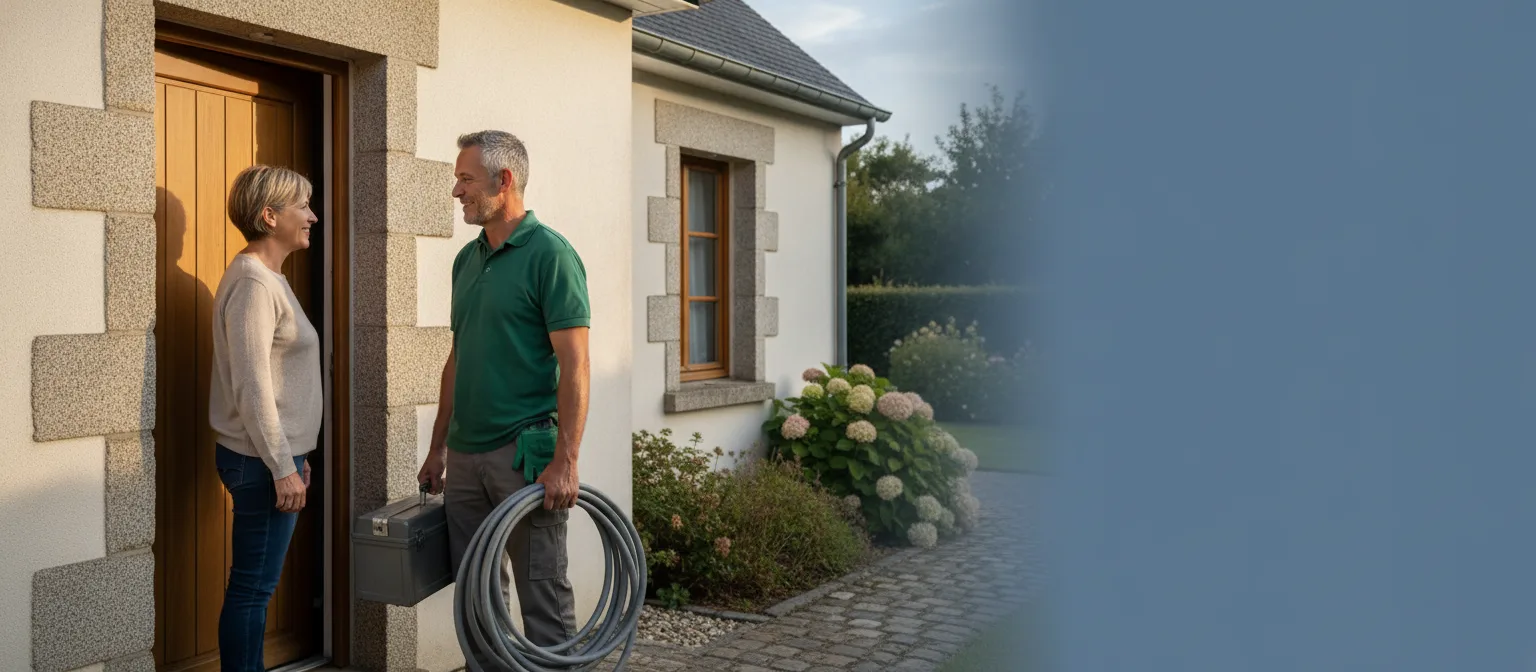 Dépannage pompe de relevage Crossac – arrivée / proximité